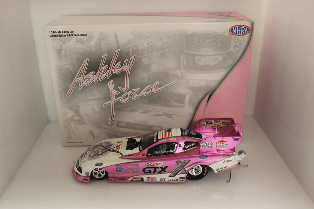 ASHLEY FORCE 2008 CASTROL GTX ROOKIE OF THE YEAR PINK LIQUID