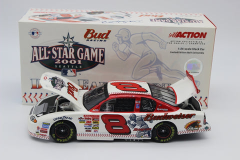 DALE EARNHARDT JR 2001 BUDWEISTER/MLB ALL-STAR GAME 1:24 NASCAR DIECAST