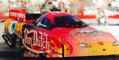 FRANK PEDREGON 2006 VON DUTCH 1:24 FUNNY CAR NHRA DIECAST