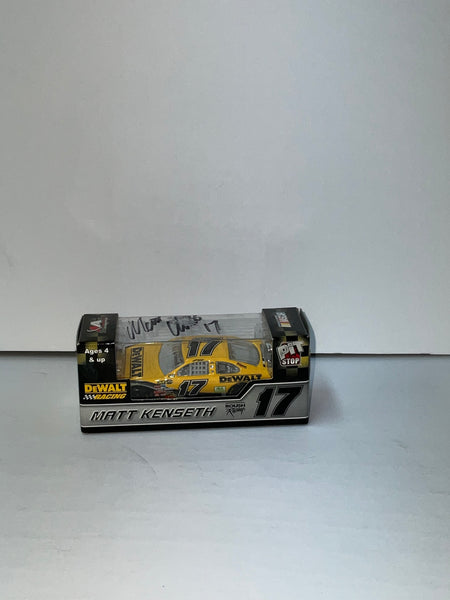 MATT KENSETH 2007 DEWALT AUTOGRAPHED 1:64 NASCAR DIECAST - Motorsports Authentics