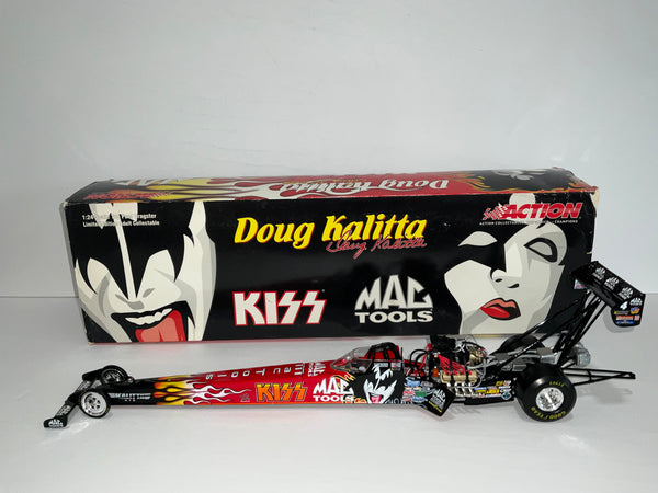 DOUG KALITTA 2003 MAC TOOLS/KISS 1:24 NHRA DIECAST DRAGSTER - Action Racing Collectables