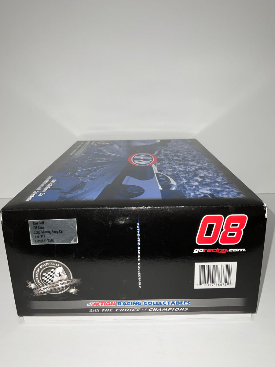 ***RARE***MIKE NEFF 2008 OLD SPICE 1:24 NHRA DIECAST FUNNY CAR - Actio ...