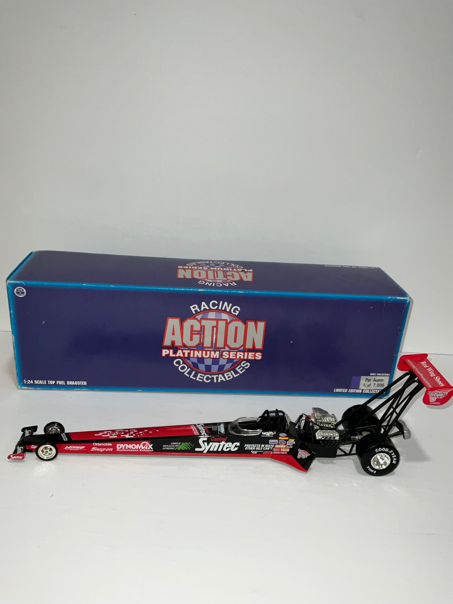 PAT AUSTIN SYNTEC 1:24 NHRA DIECAST DRAGSTER - Action Racing Collectab ...