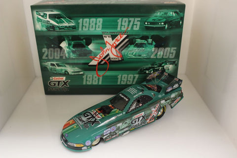 JOHN FORCE 2005 CASTROL GTX START UP 30 YEARS OF RACING MILESTONE 1:24 NHRA DIECAST FUNNY CAR - Action Racing Collectables