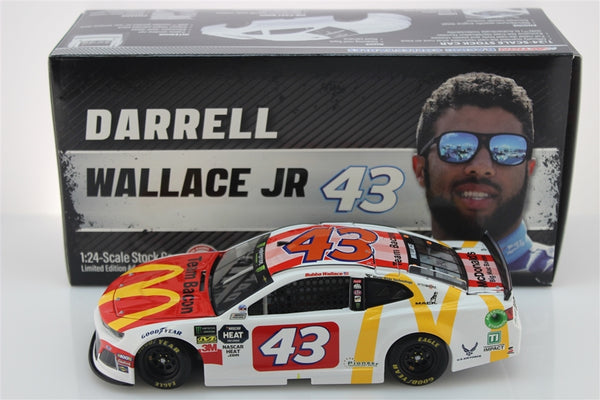 DARRELL BUBBA WALLACE JR 2019 MCDONALDS TEAM BACON 1:24 NASCAR DIECAST - Action Racing Collectiables