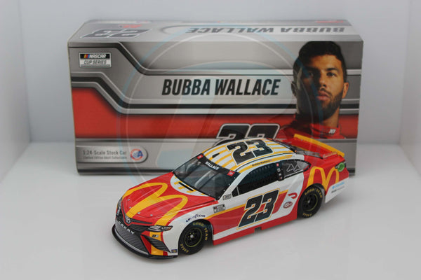 BUBBA WALLACE 2021 MCDONALDS 1:24 NASCAR DIECAST - Action Racing Collectables