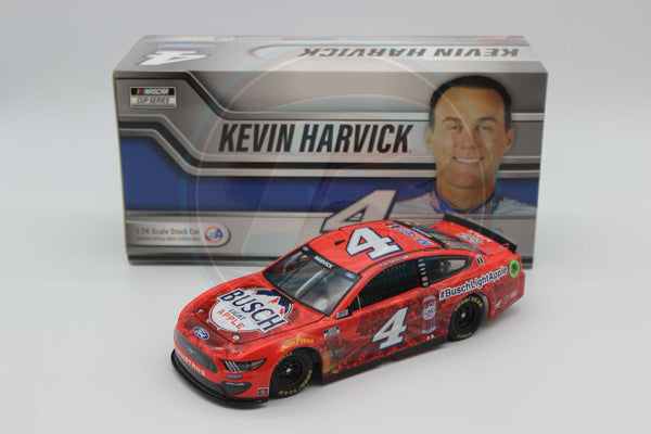 KEVIN HARVICK 2021 BUSCH LIGHT APPLE 1:24 NASCAR DIECAST - Action Racing Collectables