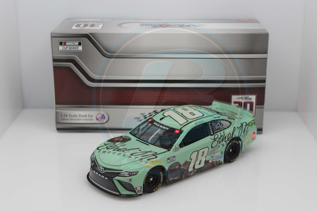 KYLE BUSCH 2021 ETHEL M CHOCOLATE FACTORY 124 NASCAR DIECAST All Scale Diecast Collectibles LLC