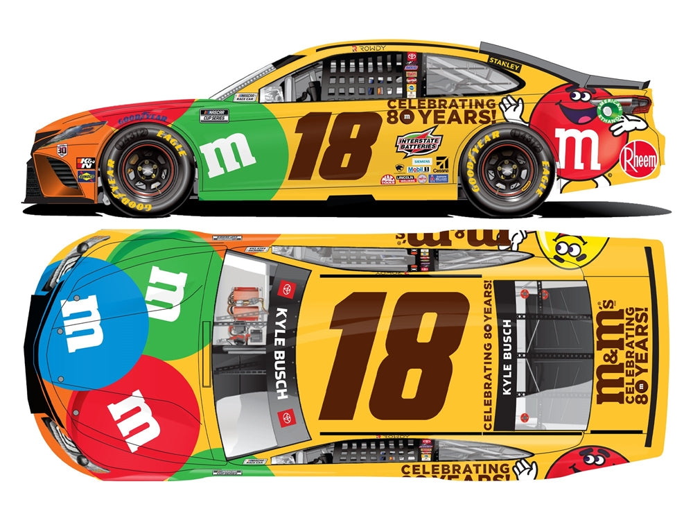 NASCAR 1/24 M&M's 2009 Kyle Busch 直筆サイン